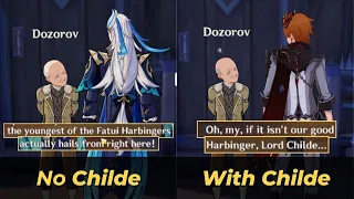 These NPCs Have Special Interaction with Childe Genshin Impact
