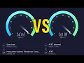 Internet Service Provider Spectrum 300 Mbps vs AT T Fiber 300