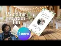 How to Create a Wedding Program Fan in Canva DIY Wedding Stationery