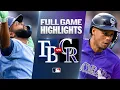 RAYS vs ROCKIES Full Game Highlights August 3 2026 MLB Season