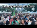 CHICAGO Taste of Chicago Walkthrough on Friday Day 3 July 10 2026 4k 60fps