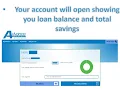 Logging into internet banking with Advance Credit Union