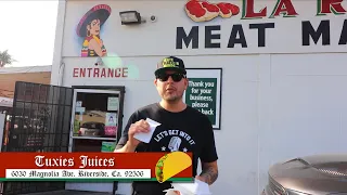 Taco Review - Tuxies Juices Riverside CA