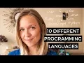 10 Different Programming Languages and Their Uses