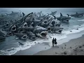 Download Lagu A couple was attacked by a giant mutant shark at the beach!【吞天巨鲨 Megalodon Returns】