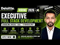 Deloitte Hiring 2026 Full Stack Developer 0 2 Years Bengaluru Freshers Apply