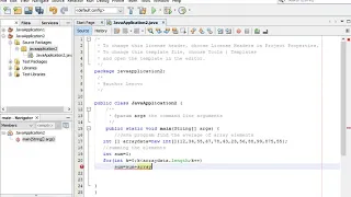 Java program find the average of array elements