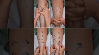 آموزش ماساژ ساق پا ماساژ ماساژ پا آموزش ماساژ 