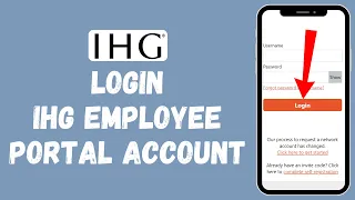 How to Login IHG Employee Portal 2024 Sign Into IHG Employee Portal