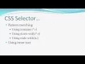 CSS Selector in Selenium WebDriver CSS Selector in Selenium