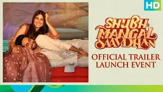 shubh mangal saavdhan official trailer launch event