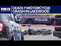 One dead after motorcycle crash in Lakewood WA