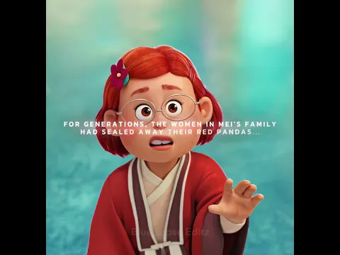 The Ritual Didn't Go as Planned...❤️ | Turning red #shorts #edit