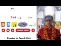 Full stack web development part 11