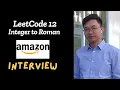 LeetCode 12 Integer to Roman Python