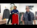 Lands End Men s Quarter Zip Fleece Pullover on QVC