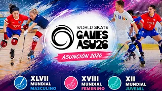 🔴 EN VIVO 🔴CHILE VS BRASIL 🏒  WORLD SKATE GAMES 2026