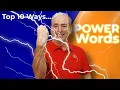 POWER WORDS Top 10 Ways to Use Language to Influence Persuade