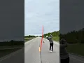 How far did it go? 🛣️ #golf #golfswing #golfer #highway #longdrive