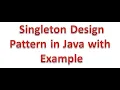 singleton class in java