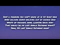 Cole Swindell - Single Saturday Night (Lyrics)