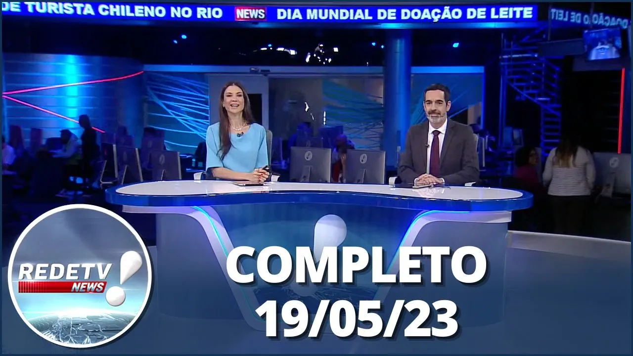 RedeTV! News (19/05/23) | Completo
