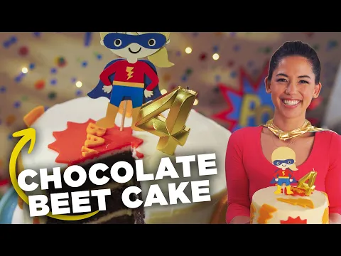 Molly Yeh's Chocolate Beet Cake 🦸🏻‍♀️ | Girl Meets Farm | Food Network