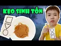 Lagu Ăn Gì Mùa Dịch #44: Làm Kẹo Sinh Tồn Giống Phim Trò Chơi Con Mực | #Shorts