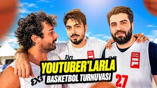 YOUTUBERLARLA BASKETBOL TURNUVASINA KATILDIM!