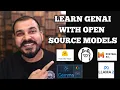 Can We Learn Generative AI With Open Source Models - All Alternatives To Open AI Paid API s