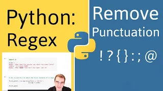 Python Regex How To Remove Punctuation