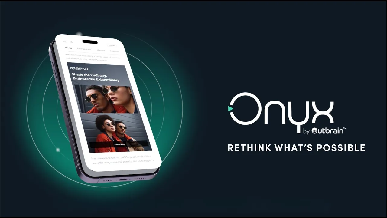 Onyx Motion graphic promo video