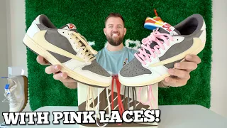 EVERY LACE SWAP For The Air Jordan 1 Low Travis Scott Reverse Mocha