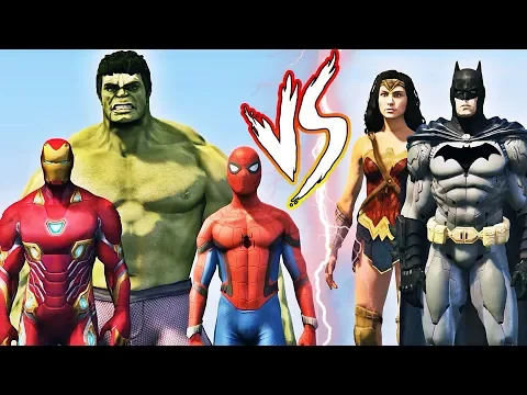 Download MP3 HOMEM ARANHA, HULK e HOMEM DE FERRO Desafio de Heróis MARVEL vs DC - GTA V - IR GAMES