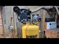 Harbor Freight McGraw 2 stage air compressor pump swap on 3 7hp motor Dewalt DXCM601 Will it work
