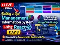 DAY 8 LIVE Building a Real Management Information System React PHP Full Stack - LEARNING REACT