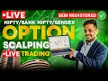 LIVE TRADING NIFTY BANKNIFTY and SENSEX OPTIONS 18 NOV #livetrading