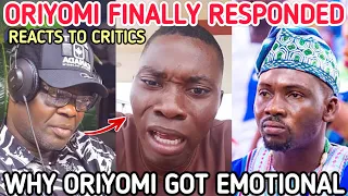 oriyomi hamzat breaks silence on funny thinker u0026 taniolohun as oriyomi gets emotional