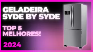 As 5 MELHORES Geladeiras Syde By Syde de 2024 - Geladeira Duas Portas com Excelente Custo-Benefício