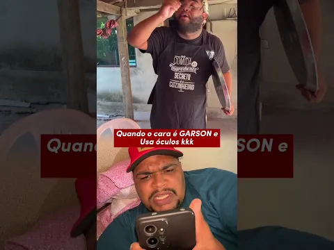 Quando GARSON usa óculos 😂😂😂