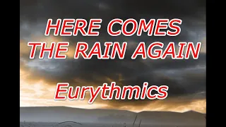 Eurythmics Here Comes The Rain Again Lyrics 