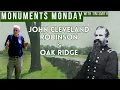 Monuments Monday with Tim Smith John Cleveland Robinson Oak Ridge