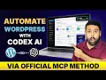 How To Connect Codex With WordPress via MCP Step-by-step