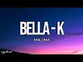 Maluma, Zion \u0026 Randy - Bella-K (Letra/Lyrics)
