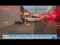 Van rams into laundromat on Staten Island