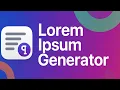 Lorem Ipsum Generator - Create Placeholder Text for FREE