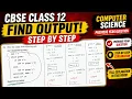 CBSE Class 12 Computer Science PYQ Python Output Question