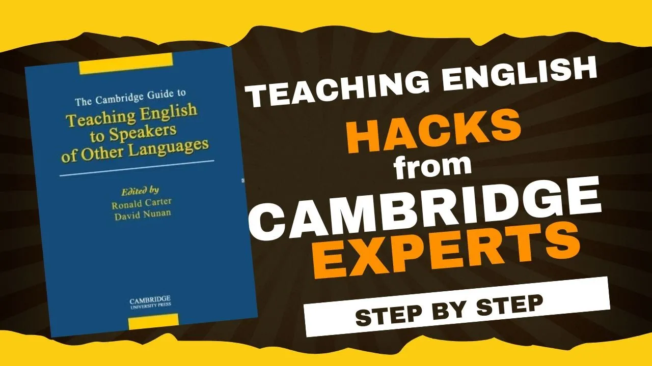The Cambridge Guide to teaching English