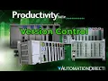 Productivity Suite Version Control from AutomationDirect