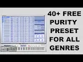 🔥[FREE PURITY VST PRESET]🔥 (40+ Preset) Carefully Selected Purity Vst Presets for all Genres
